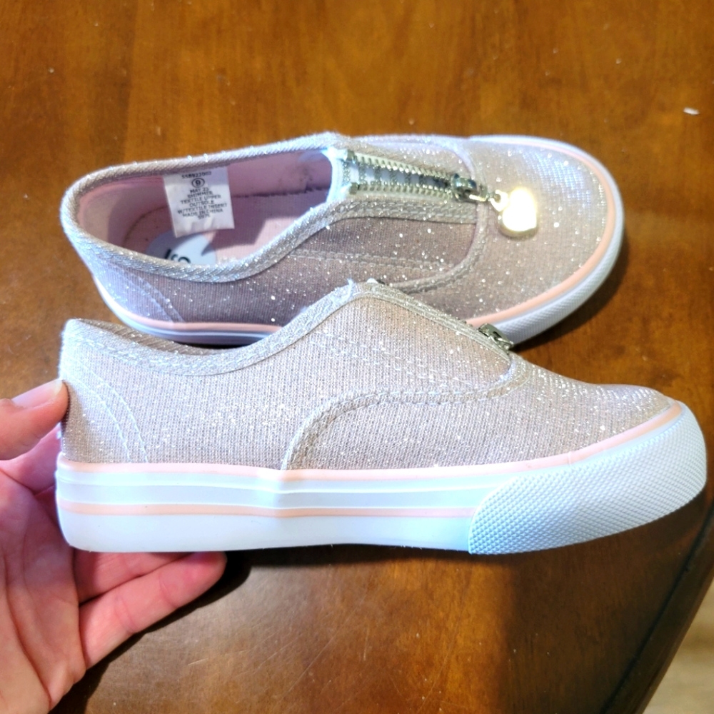 Toddler Girls US Sport Pink Sparkle Shoe Size 9